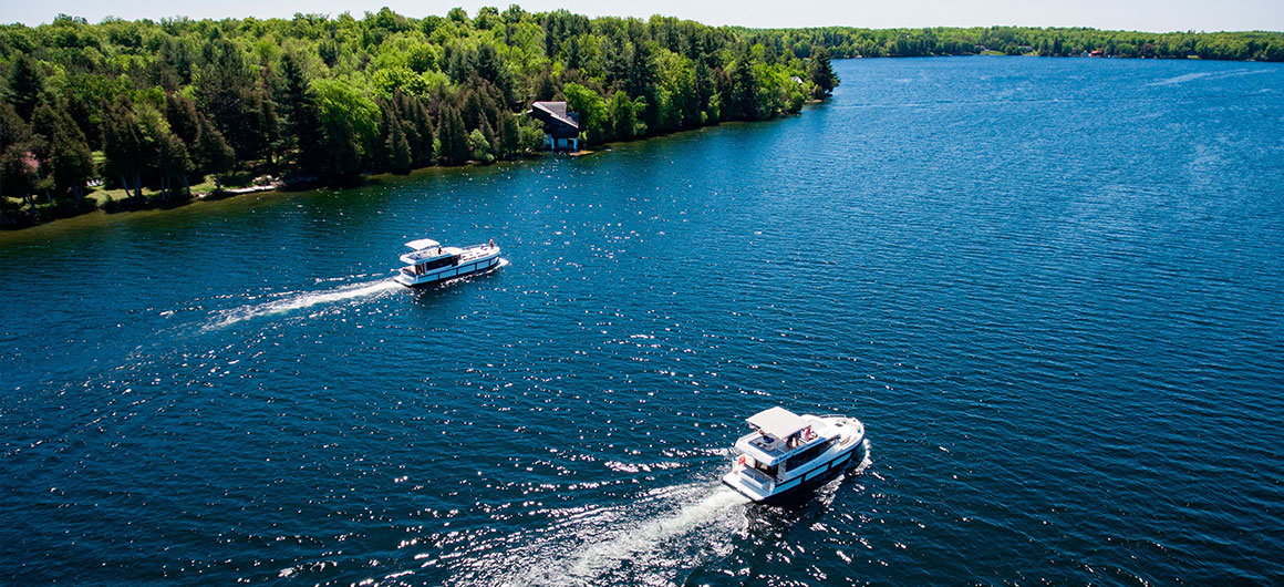 Boating on the Rideau Canal, Boat Rentals & Holidays